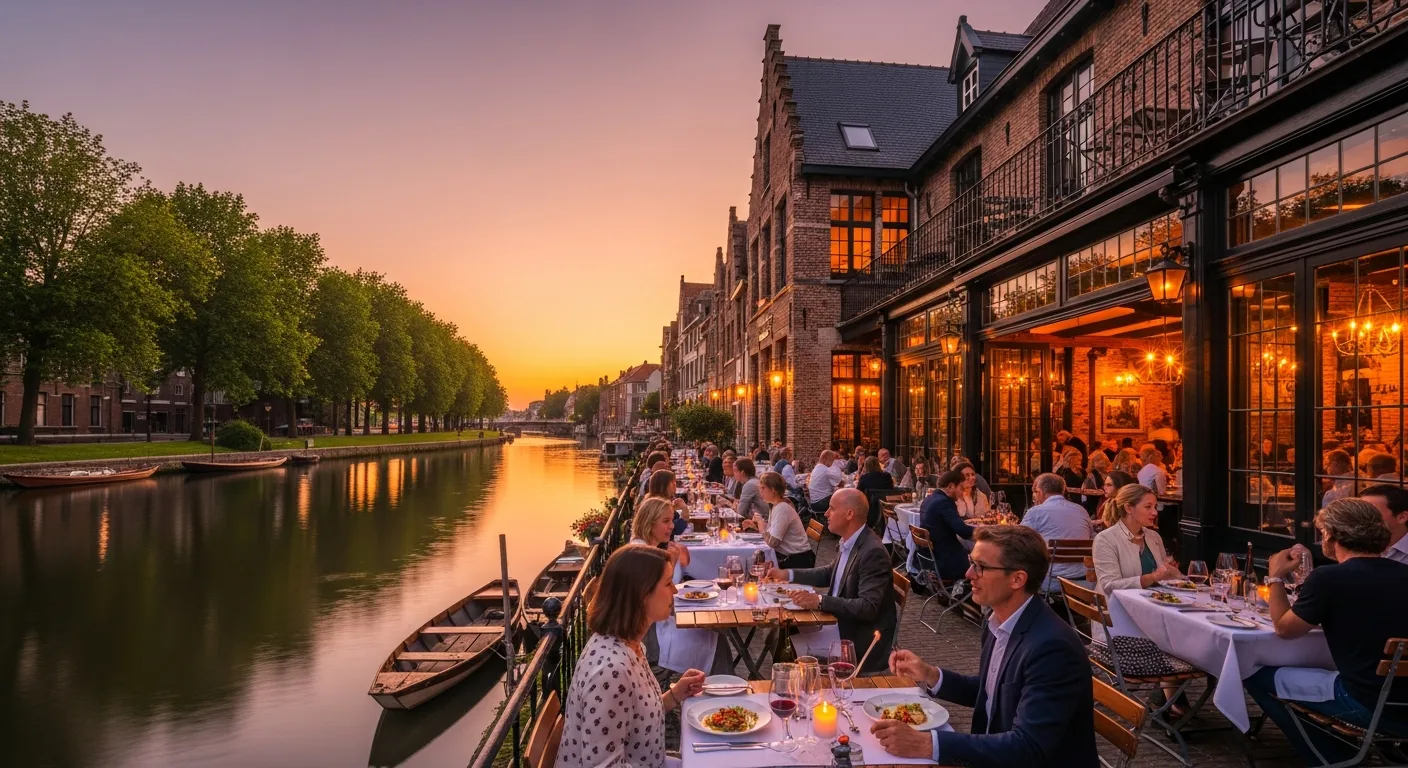 Website die ik bouwde voor Brasserie 't Veer, een restaurant in Vlaanderen